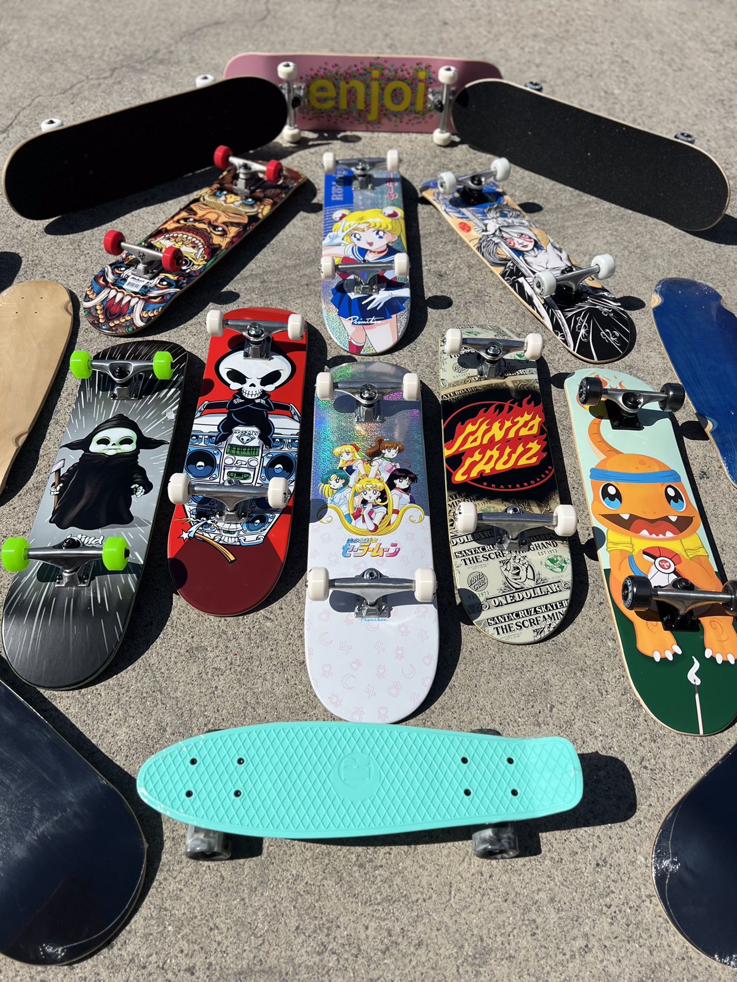 Skateboards Decks And Cruisers