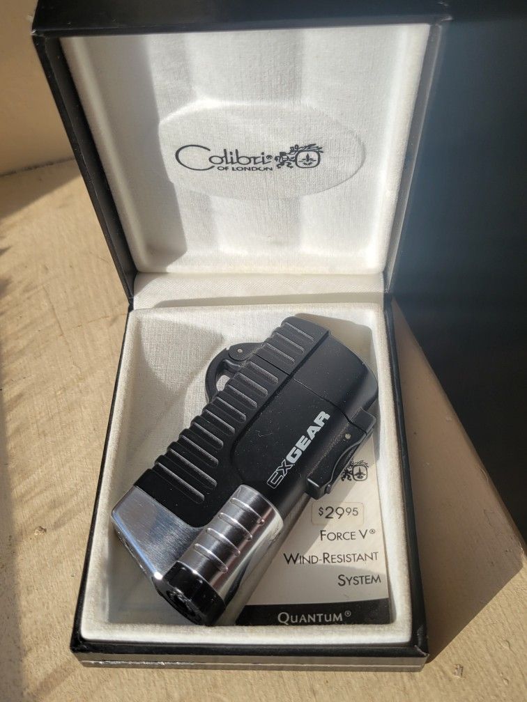 Colibri Lighter With Box - Colibri Of London