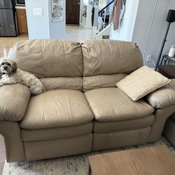 Leather Recliner couches (3-Seater And 2-Seater)