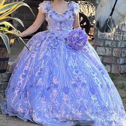 Purple Quince Dress 