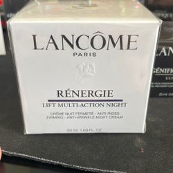 $40 Lancome Renergie Lift Muti Action Night Cream Anti Wrinkle Firming