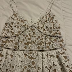 White Lace Dress