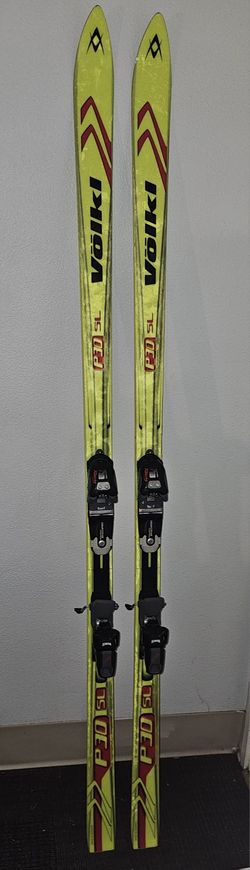 VOLKI P30 SL 198cm Skis w/Marker Racing Bindings M51 SC