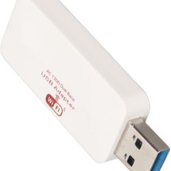 AC1300 USB WiFi Adapter- 2.4G/5G Dual Band Wireless Network Adapter.