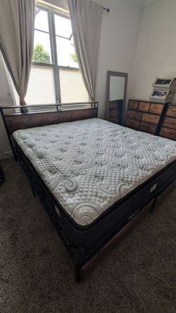 King Size Bed and Mattress
