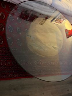 Round Glass Table Top