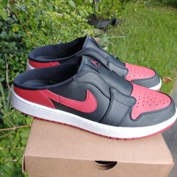 Air Jordan Mule Men Size 11.5 Golf Bred