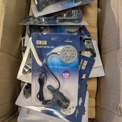 USB LED Light with Clip (All 35 pieces)