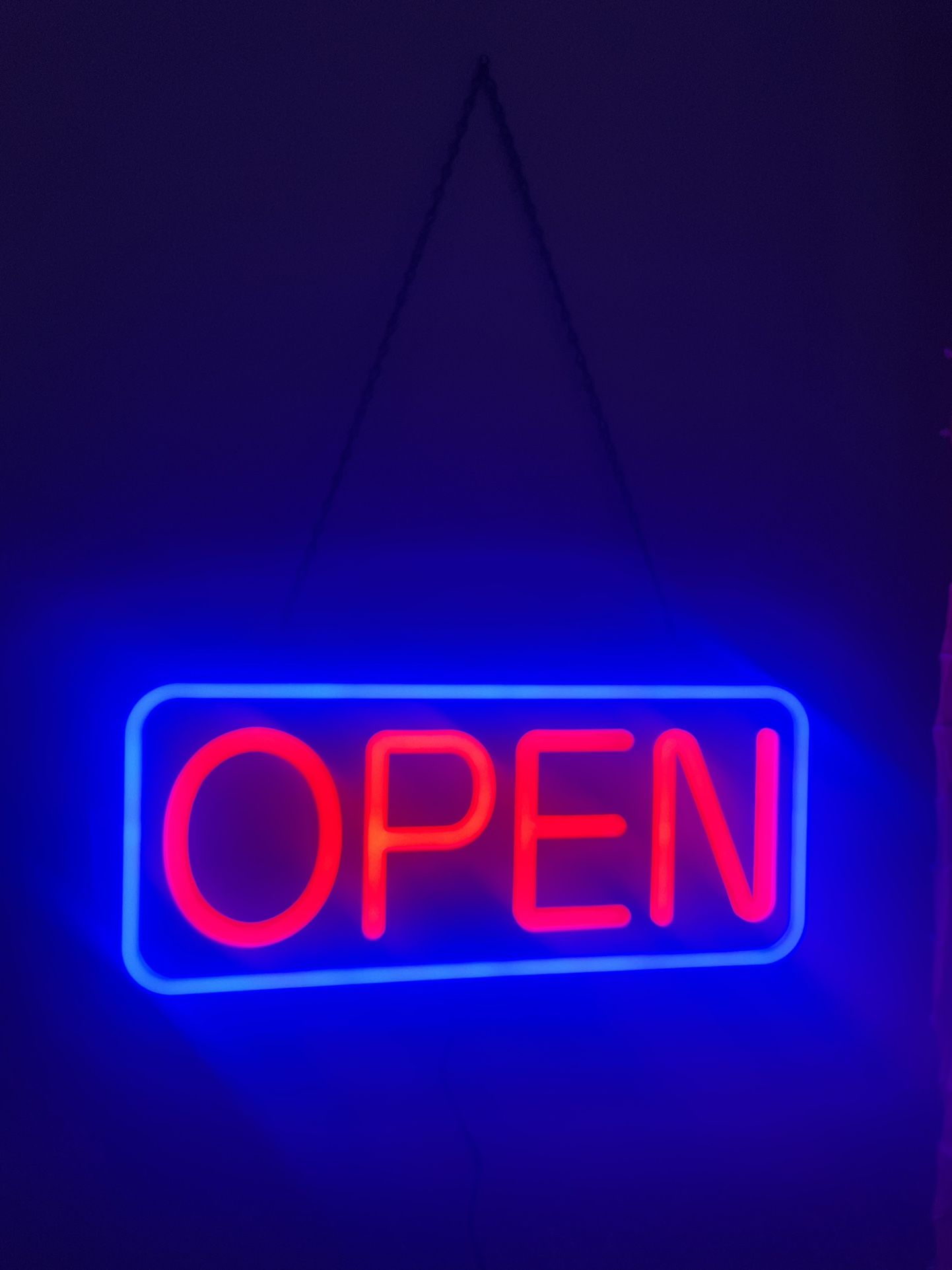 LED “OPEN” Sign