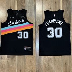 Julian Champagnie San Antonio Spurs Large Jersey