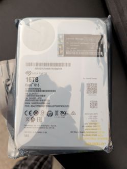 Seagate 16tb Exos X16 SAS drive