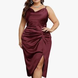 Plus size cocktail dress