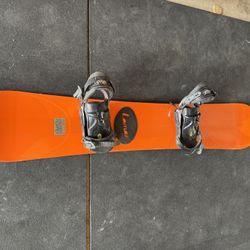 Lamar Snowboard Orange 5 Ft 6 Inches 