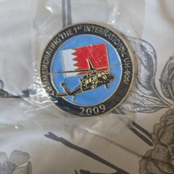 Bahrain Defence Force – Royal Bahrain Air Force
Commemorative 1st International UH-60M 2009 Challenge Coin