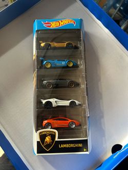 Hot Wheels LAMBORGHINI 5 PACK Box Set