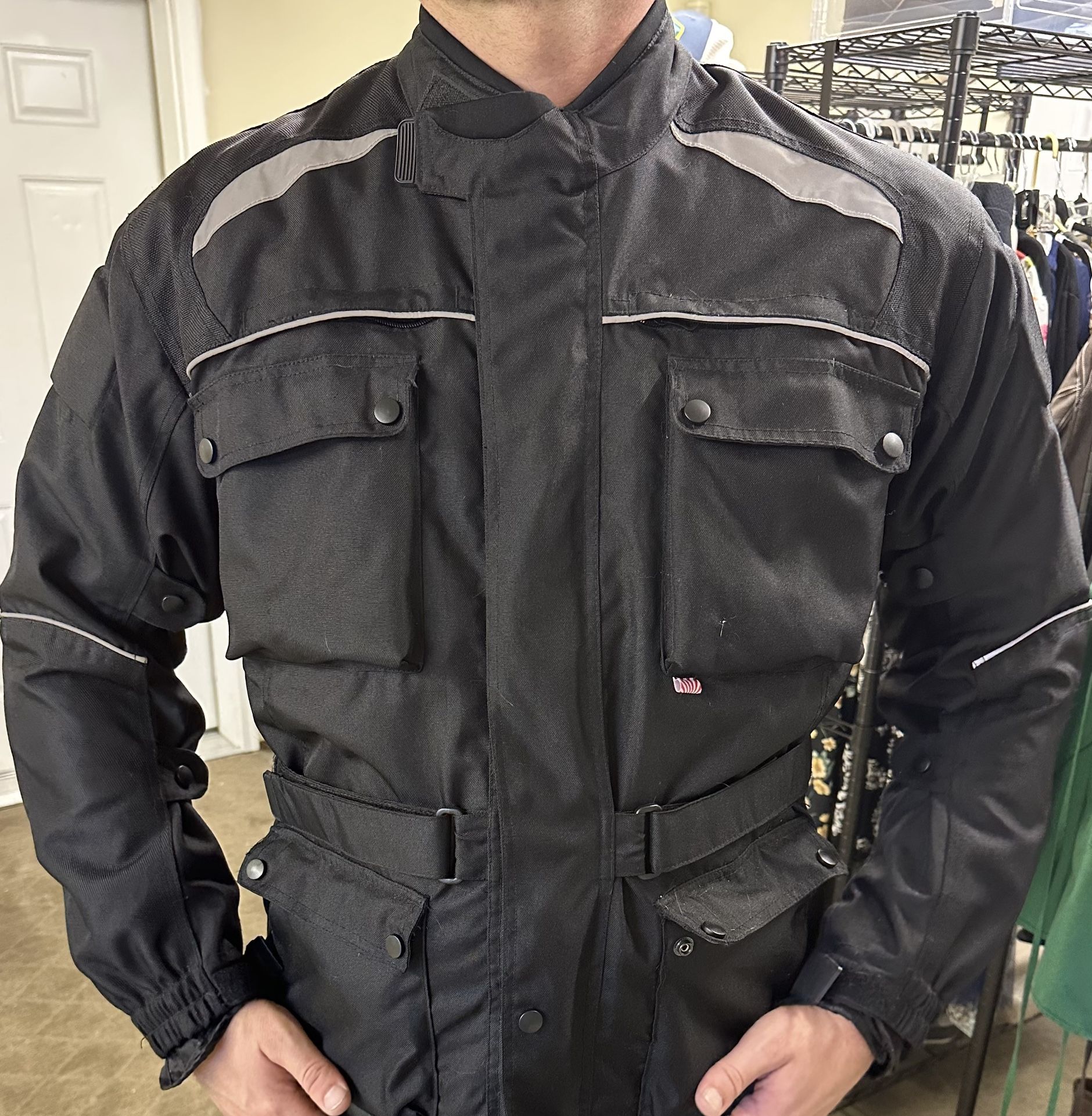 XL Black Noru Bosui Waterproof Jacket