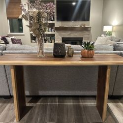 World Market Sofa / Console Table