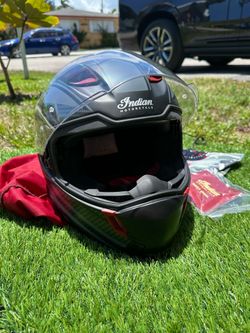 Motorcycle Helmet L-Size Indian Sport Full Face