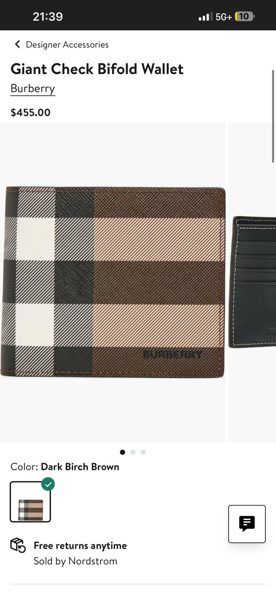 Burberry wallet