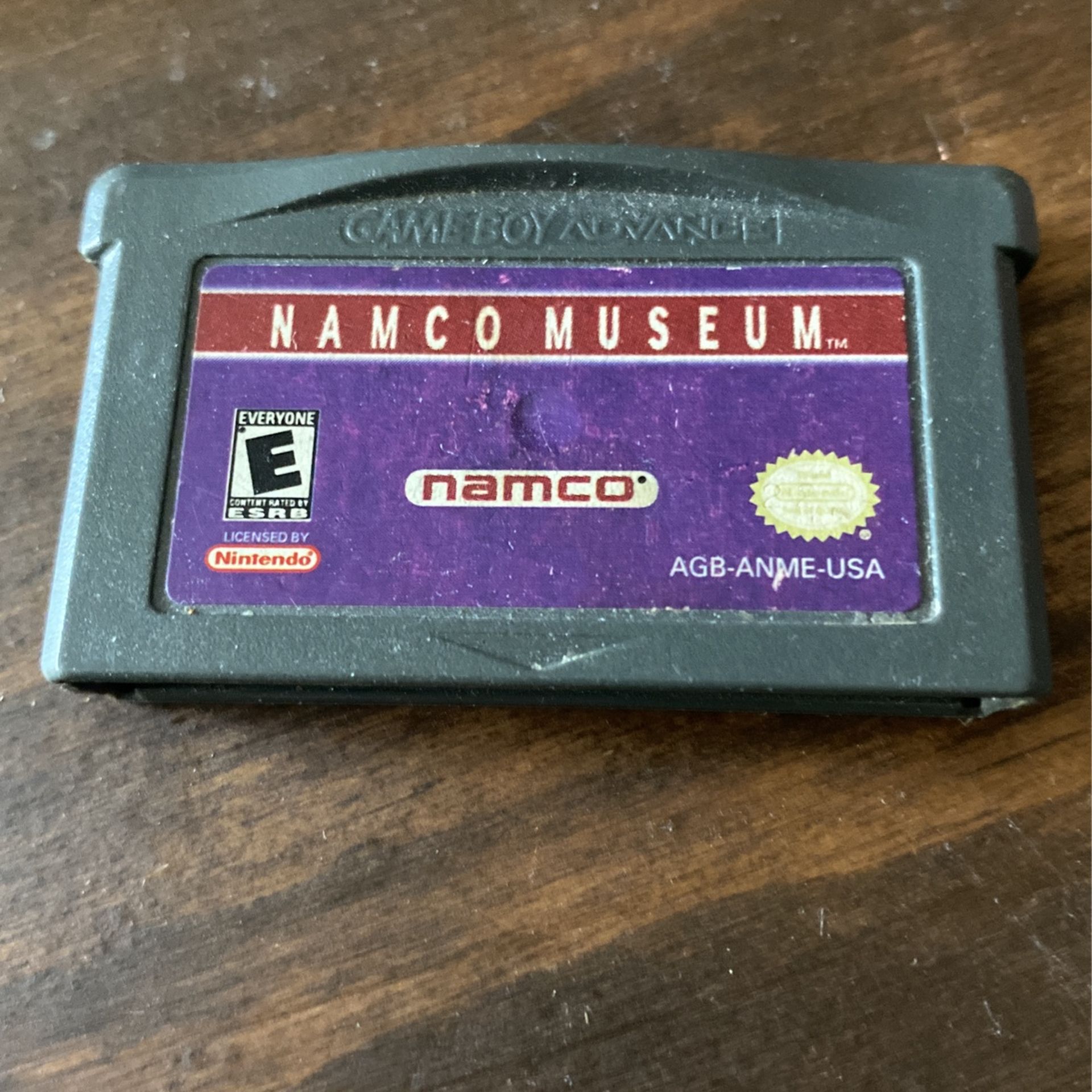 Namco Museum For The Game Boy Advance