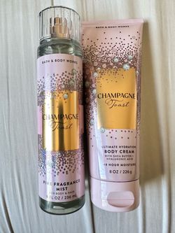 Bath & Body Works Champagne Toast Set