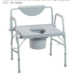 Drive medical 11135–1 deluxe bariatric Commode