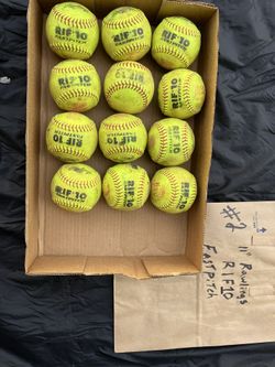 Rawlings 11” Fastpitch Softballs RIF 10