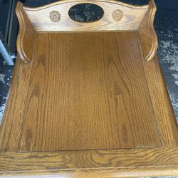 Solid Wood End Table 