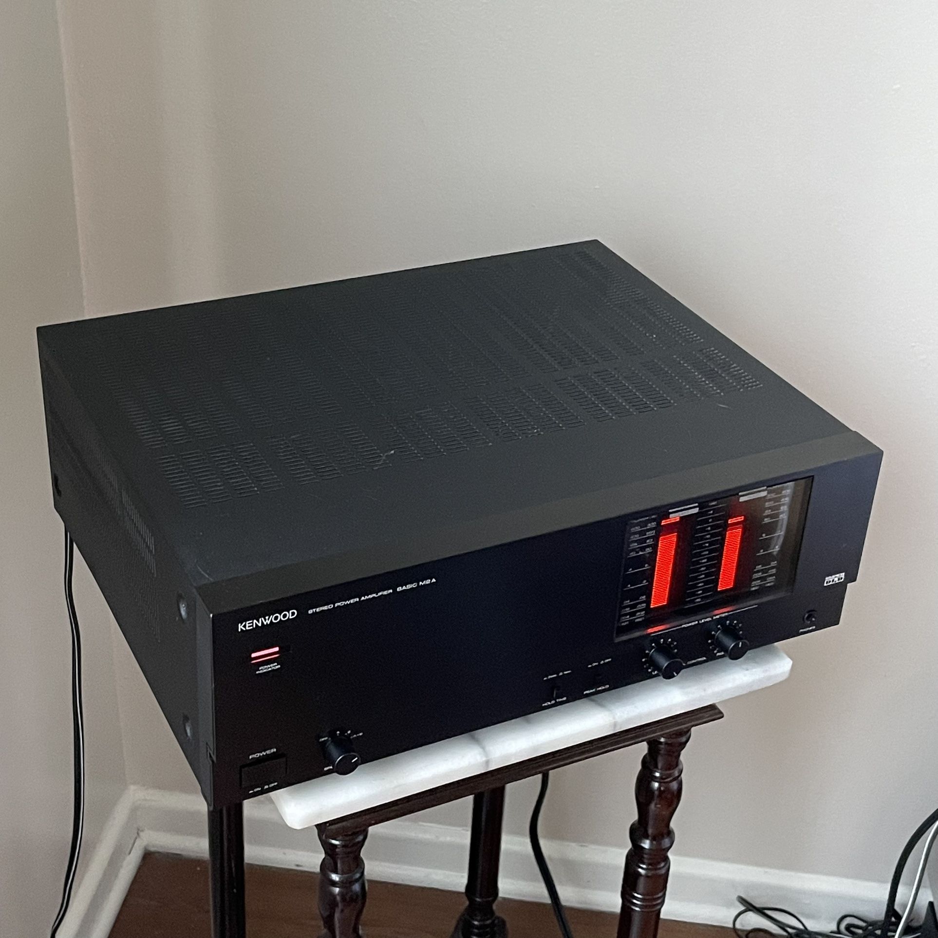 Kenwood Basic M2A Home Stereo Amplifier Tested Works Great