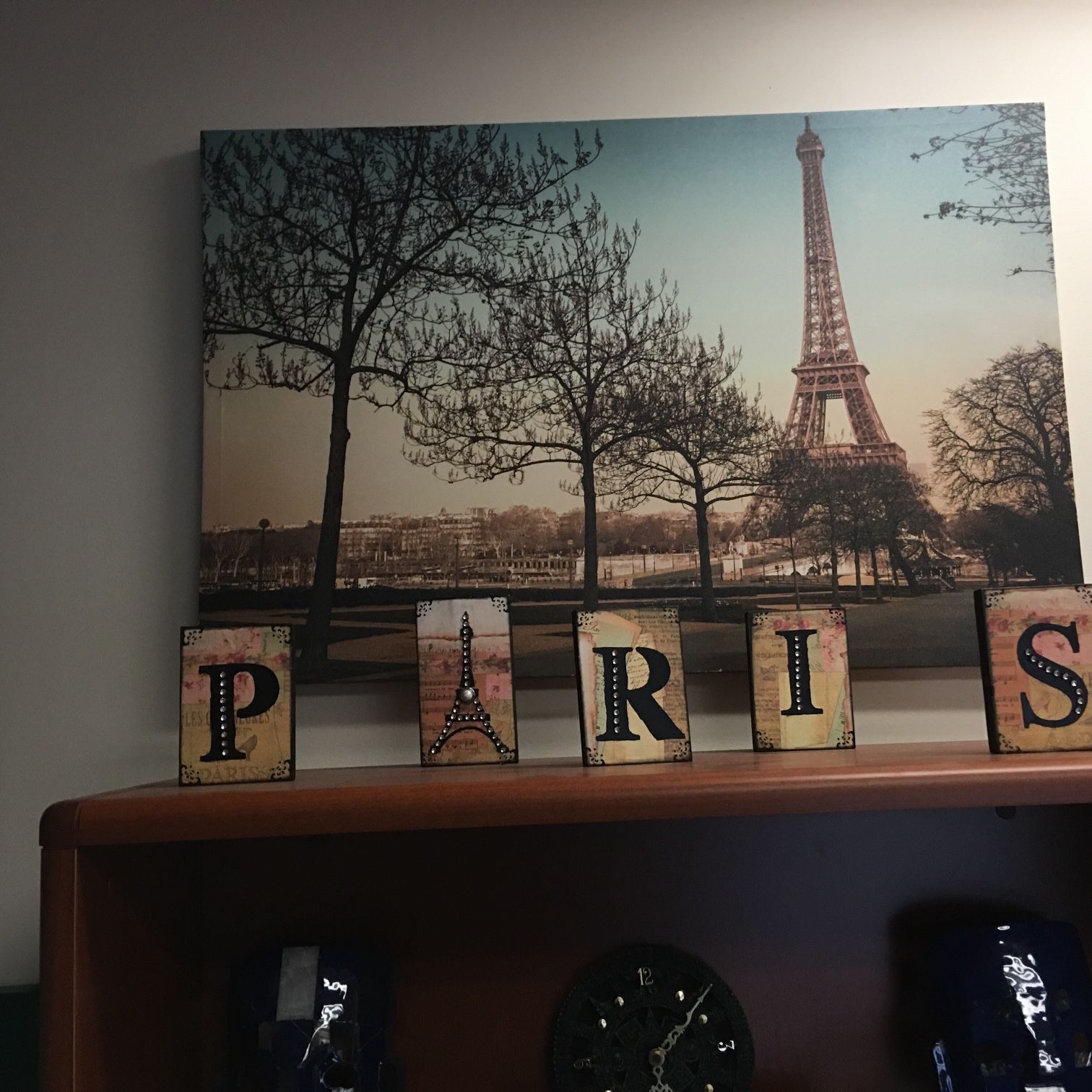 PARIS Picture & Match Paris Fancy Letters