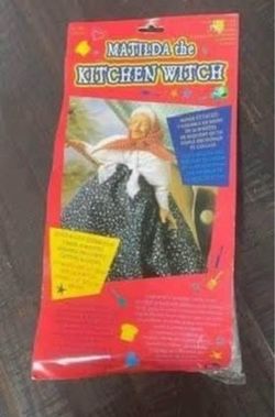 NEW Vintage Kitchen Good Luck Witch Doll just $5