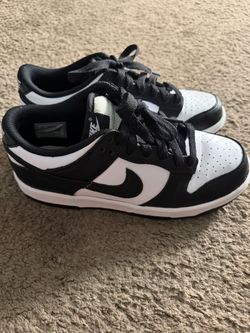 Youth Nike Dunk low b&w shoes