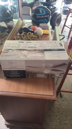 Mainstays flush mount ceiling fan