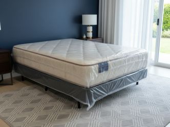 New Full Size Mattress With Box spring Set Innerspring Mattress Full Bed // COLCHON NUEVO Full Size 