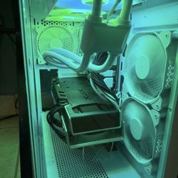 Gaming Computer/Workstation/Streaming Pc Dual Monitor Setup
