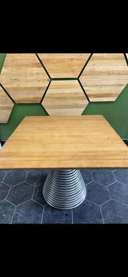 Tables  -  Stainless Steel Base 