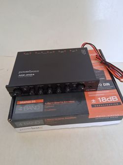 Powerbass AEQ-4X0A 4-Band Graphic Equalizer