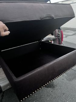 Foot couch w/ storage