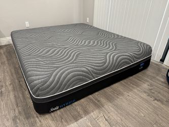 Sealy posturepedic! Sealy hybrid! Posturepedic! Cal king Sealy! Cal king mattress!