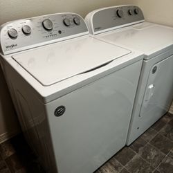 Whirlpool Washer & Dryer 