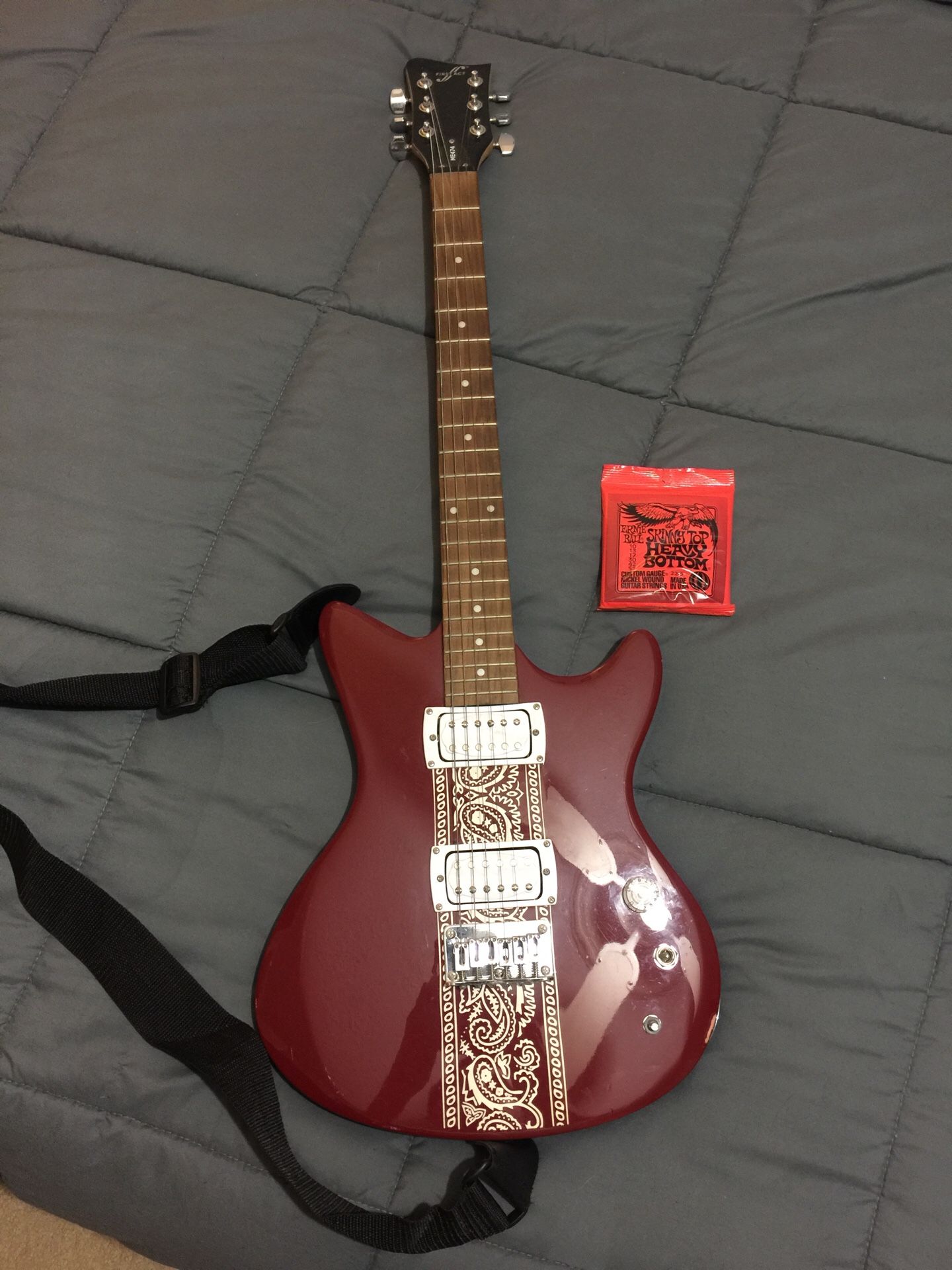 First Act ME474 Electric Guitar with pack of strings