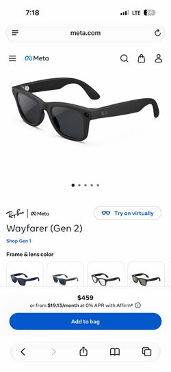 Ray-Ban Metas Gen-2 Wayfarer Black