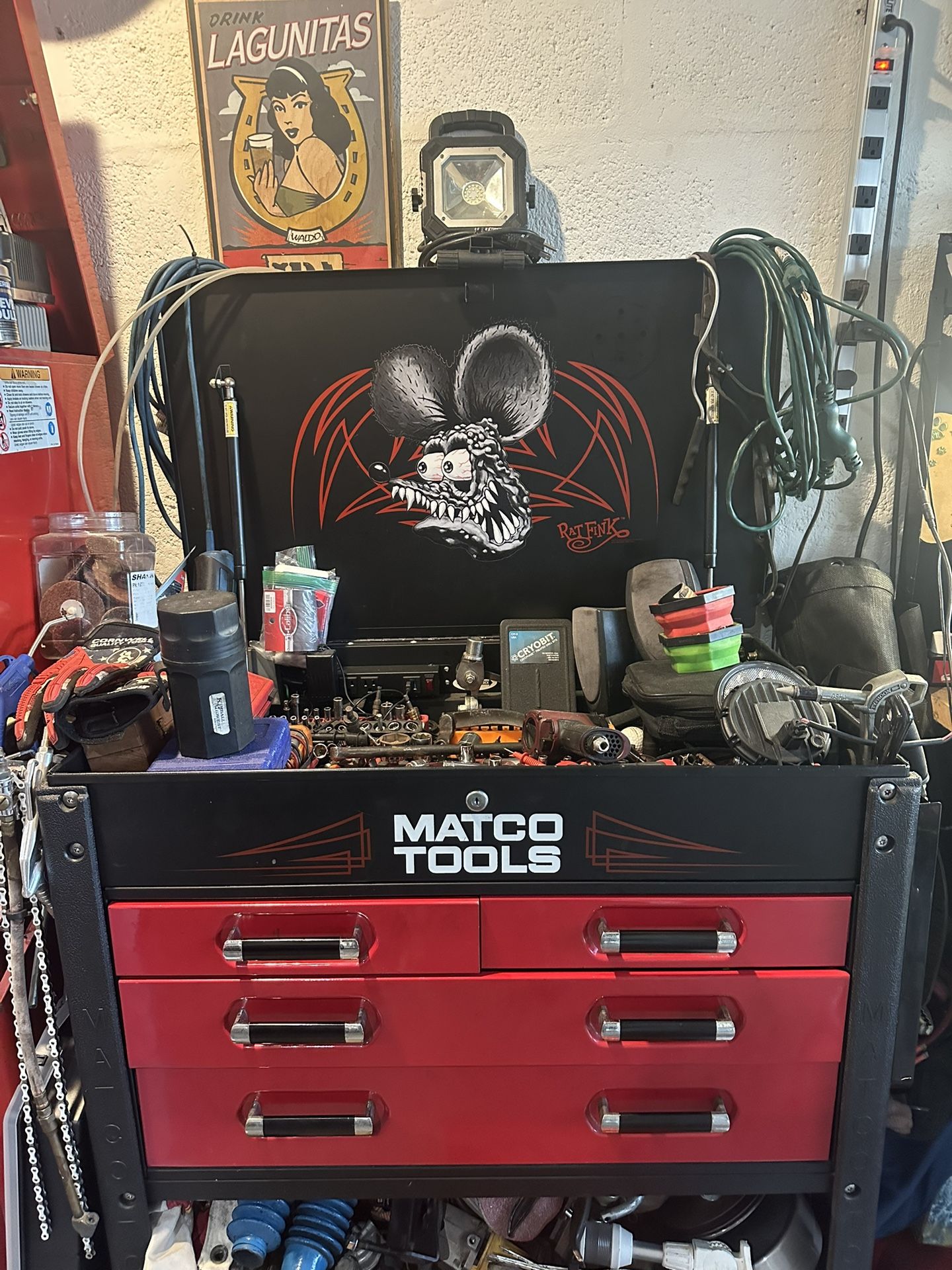 Matco Tools Rat Fink Tool Cart