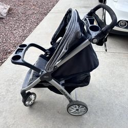 Chicco Bravo Stroller – Quick-Fold, Clean, Good Condition