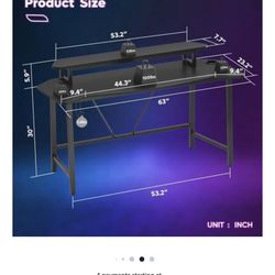 Gaming desk