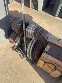 Standard size plates 348 lbs