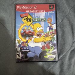 The Simpsons Hit And Run Ps2