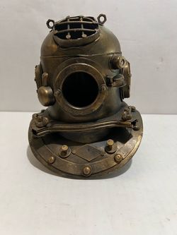 Vintage Diving Helmet Collectible Display Piece