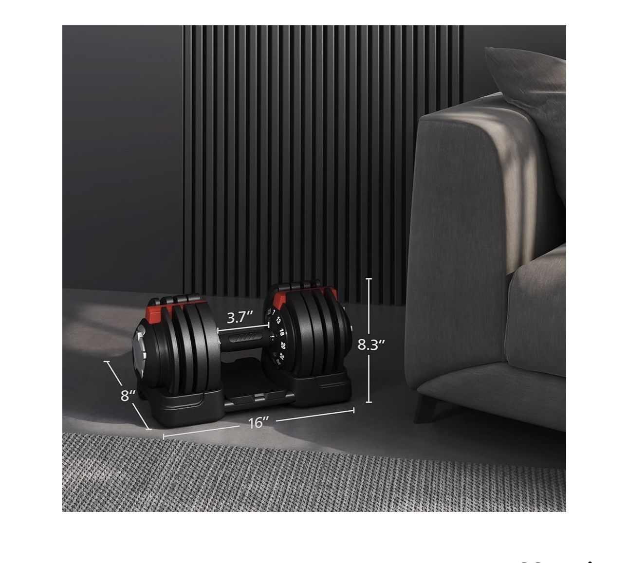 Brand New Adjustable Dumbbell Set
