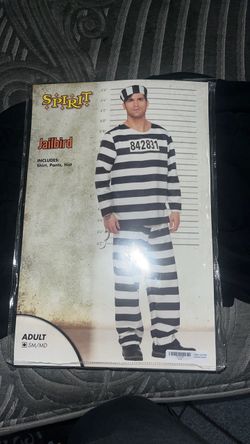 Jail costume size small/medium